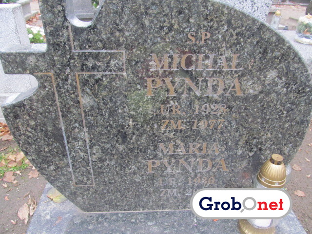 Maria Pynda 1930 Księże Małe - Grobonet - Wyszukiwarka osób pochowanych