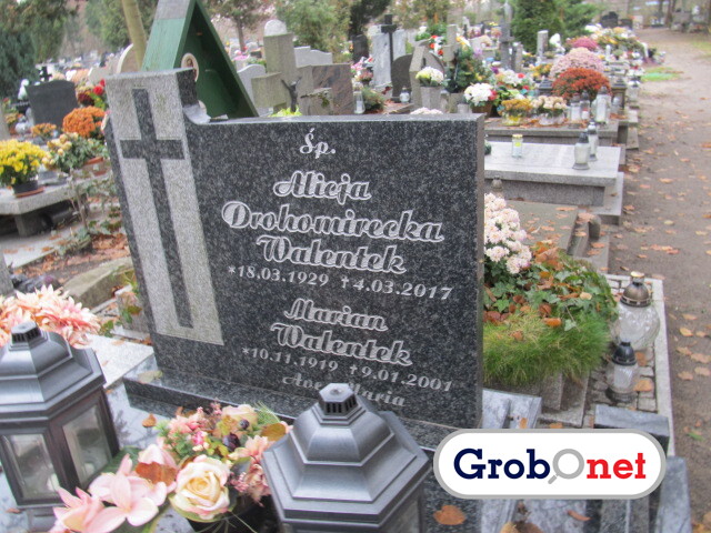 Marian Walentek 1919 Księże Małe - Grobonet - Wyszukiwarka osób pochowanych
