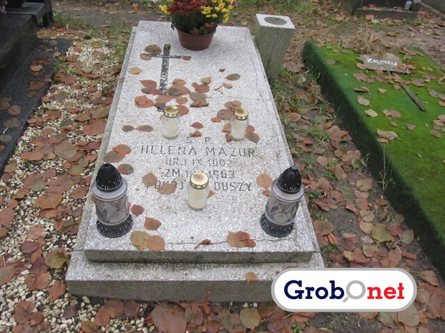 Grób Helena Mazur